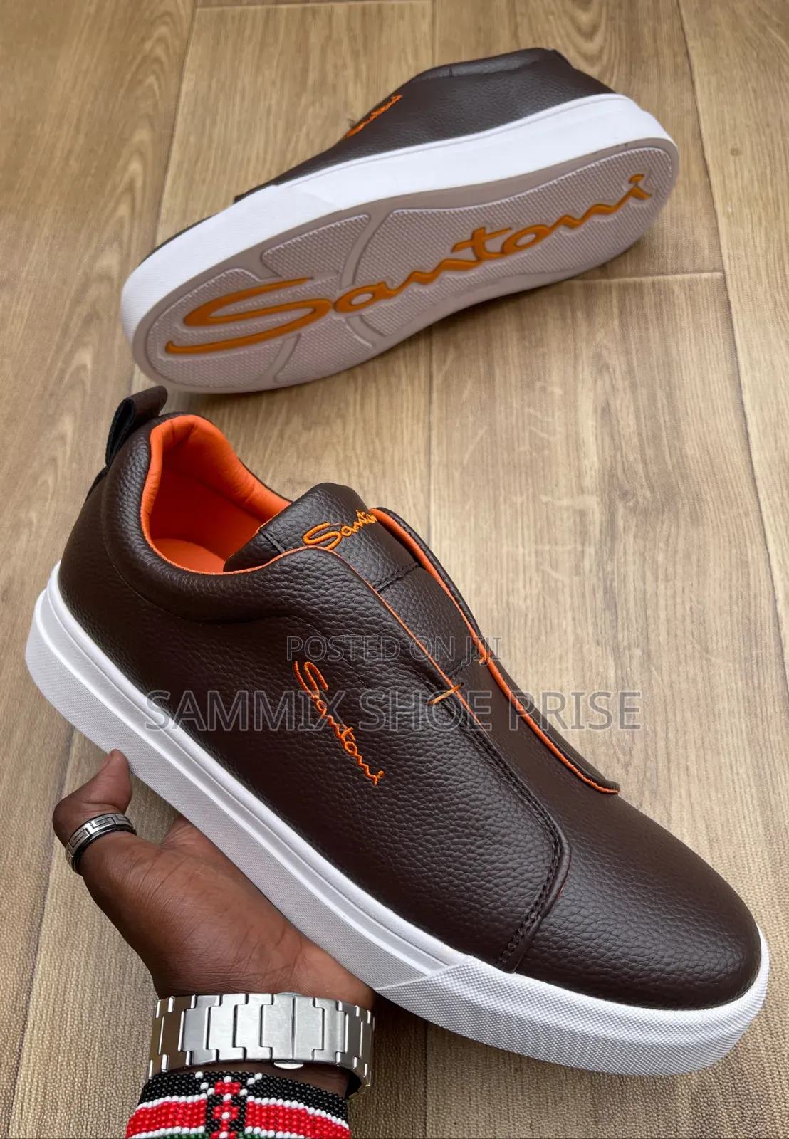 Santoni Laceless Casuals