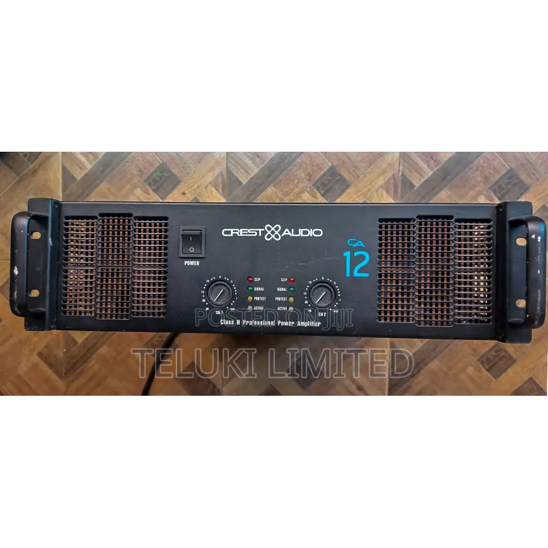 Crest Audio CA12 Long-Press Power Amplifier for Sale