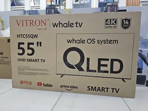 Vitron 55 Inch Qled 4k UHD Whale TV Htc55qw