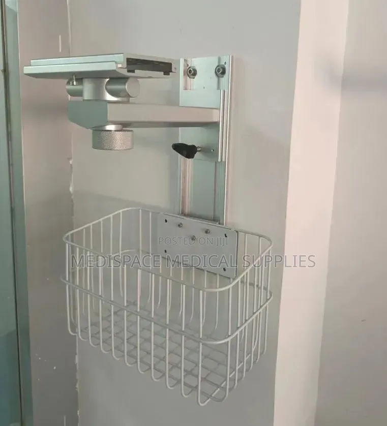 Firm and Sturdy, Wall Mounted Patient Monitor Stand