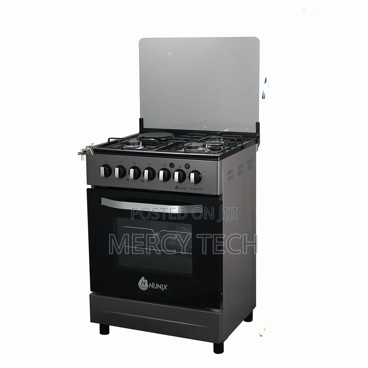 Nunix Freestanding Cooker 60x60 3+1 (KZ-660-3G1E)