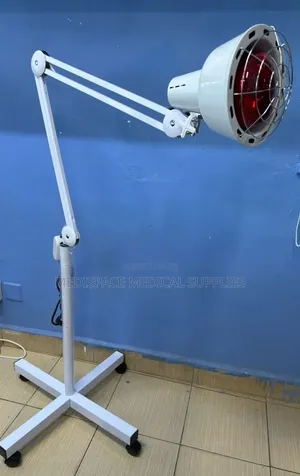 Quality, Physiotherapy Lamp With Stand and Wheels-Easy to Move Around