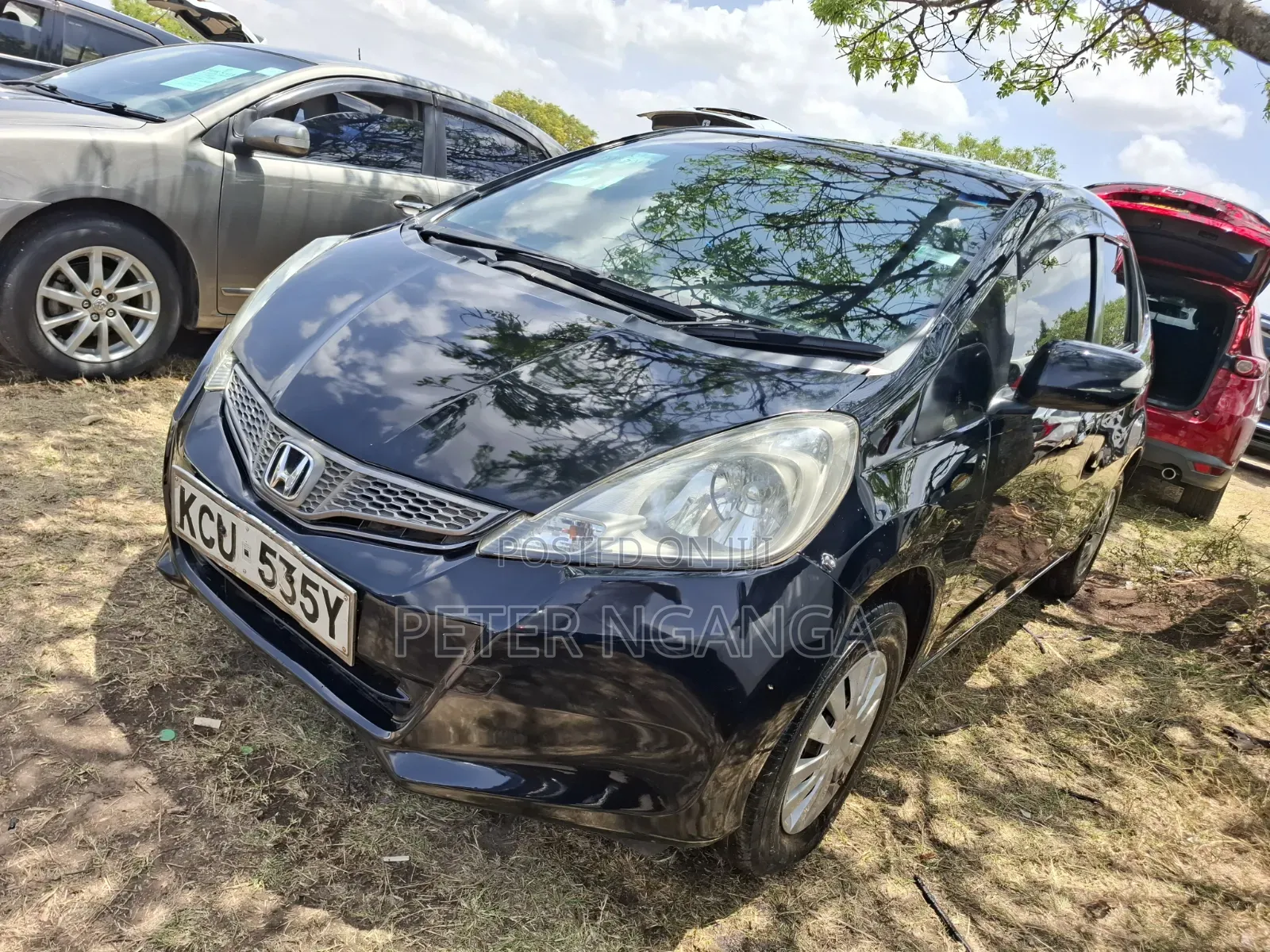 Honda Fit Automatic 2012 Matt Black