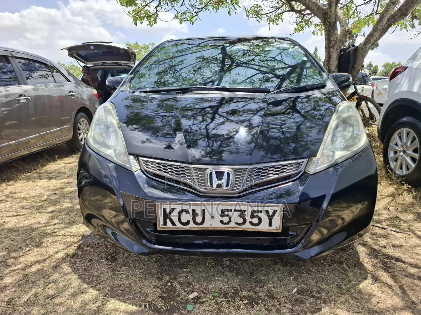 Honda Fit Automatic 2012 Matt Black