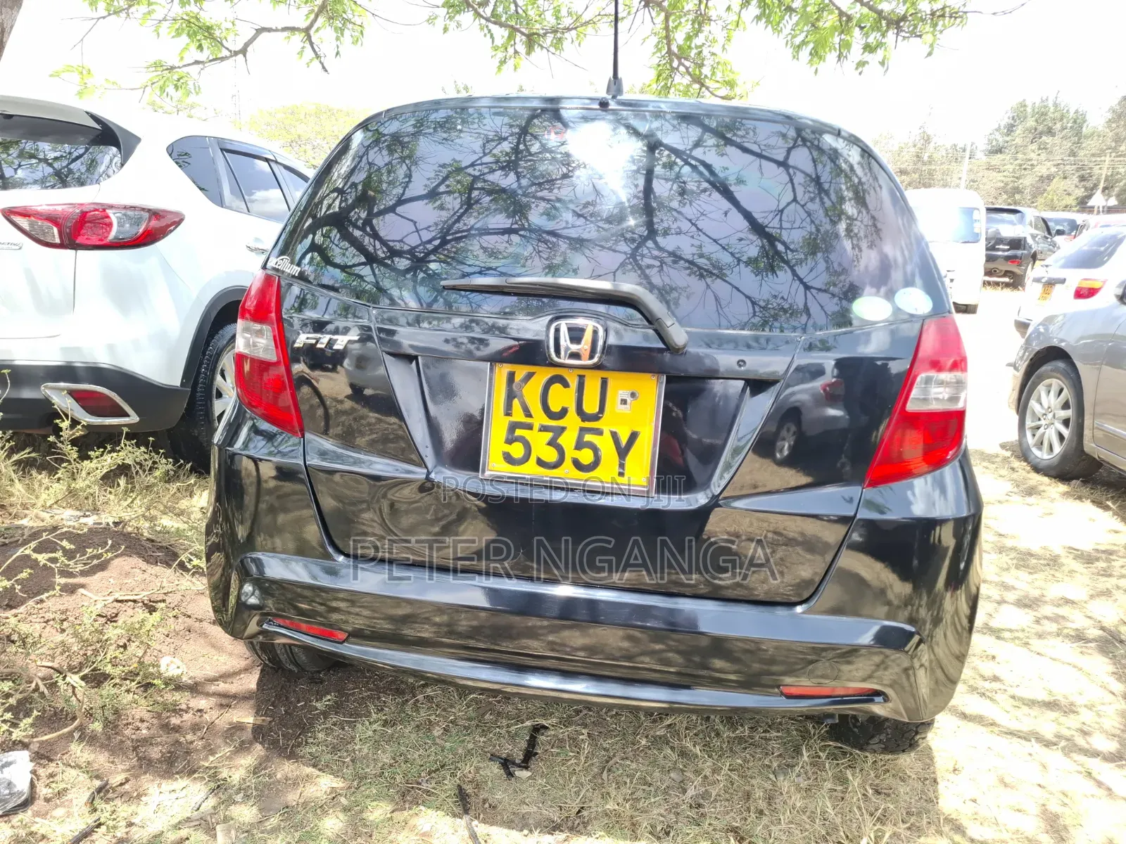 Honda Fit Automatic 2012 Matt Black
