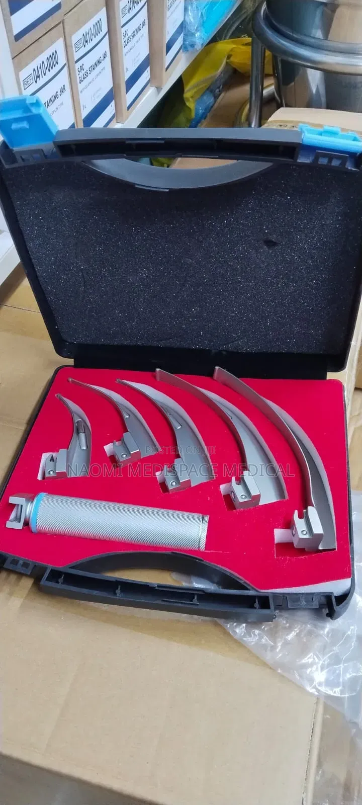 Reliable, 5 Blades Fibre Optic Laryngoscope
