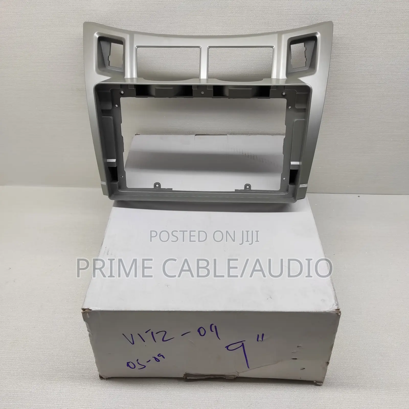 Toyota Vitz 2005-2011 Fitted With 9 Inch Android Radio and Frame
