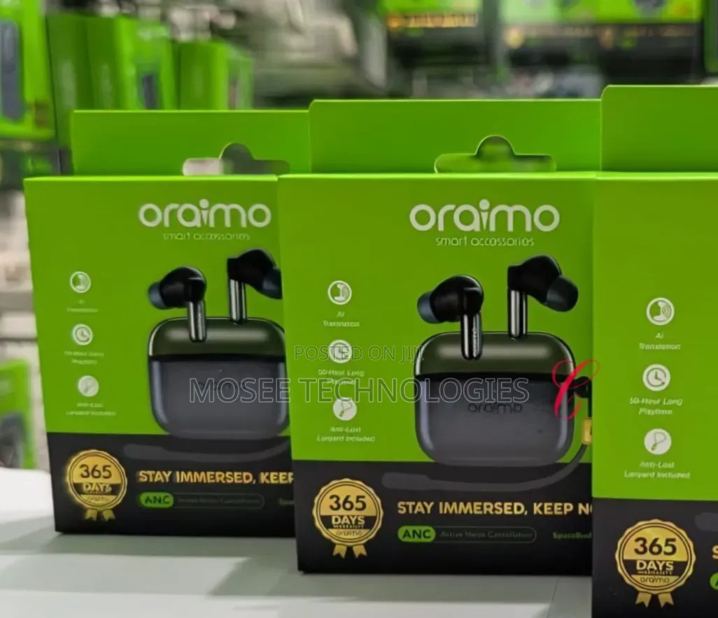 Oraimo SpaceBuds Lite 2+ OTW-325P – Everyday Wireless Earbuds