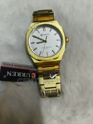 Curren 8456 White Face Watch