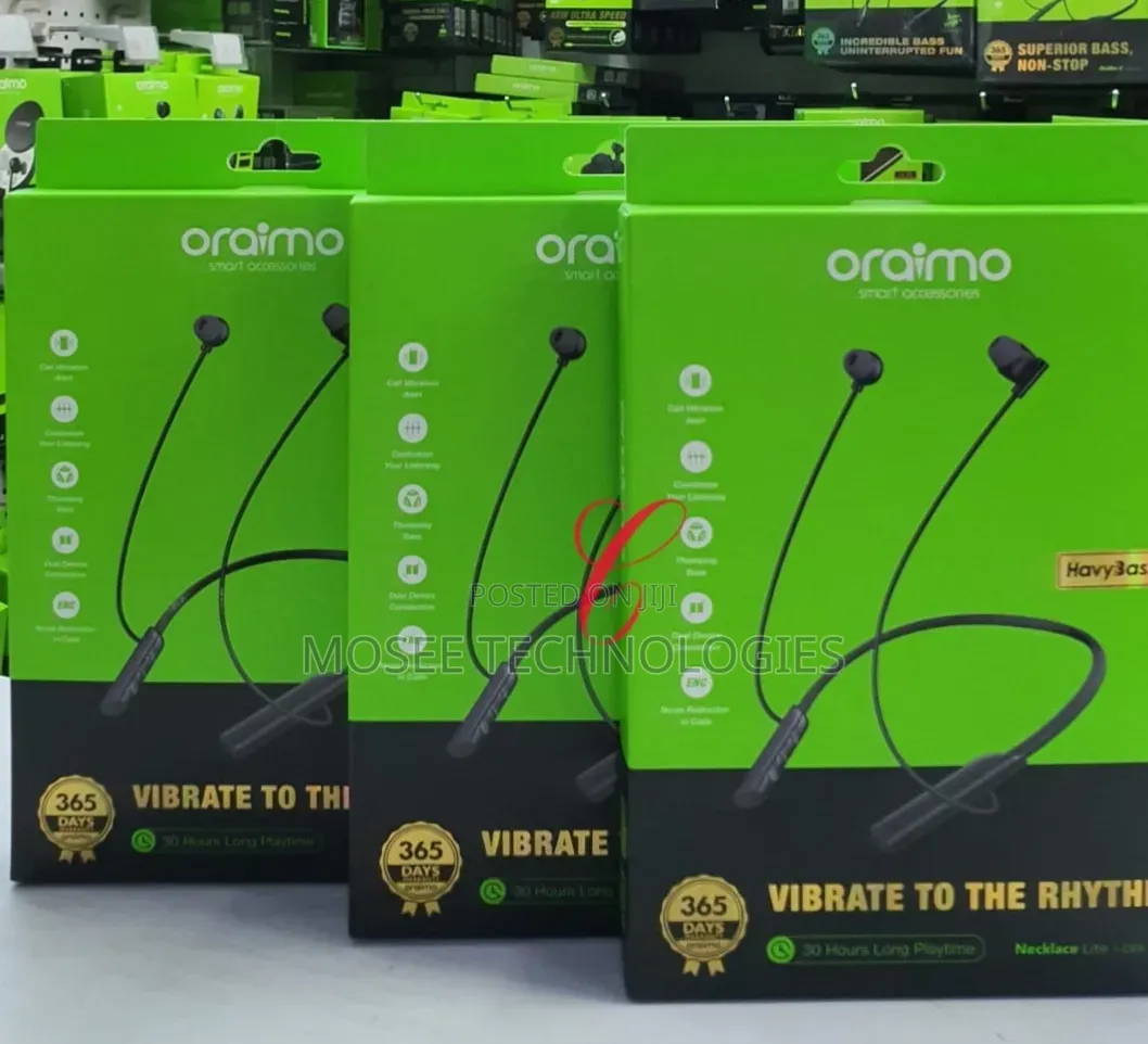 Oraimo Necklace Lite – Stylish Wireless Earphones