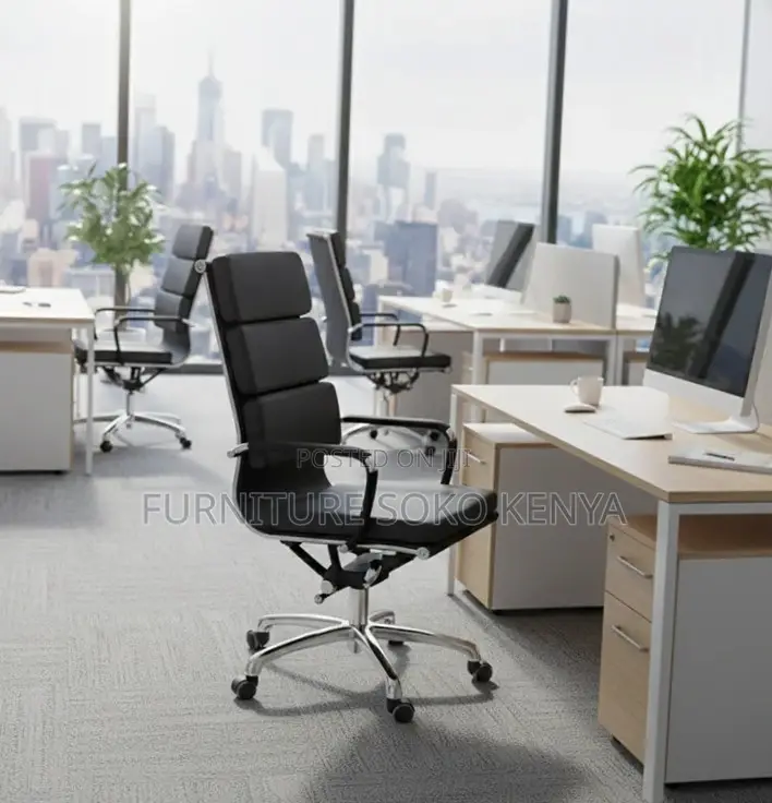 Executive Chairs || Leather High Back | Adjustable Modern Seat