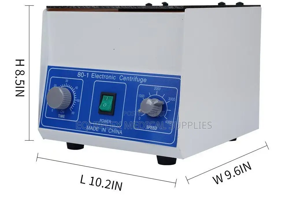 Imported 80-1 Electronic Centrifuge (With 6 Cartridges or Tubes)