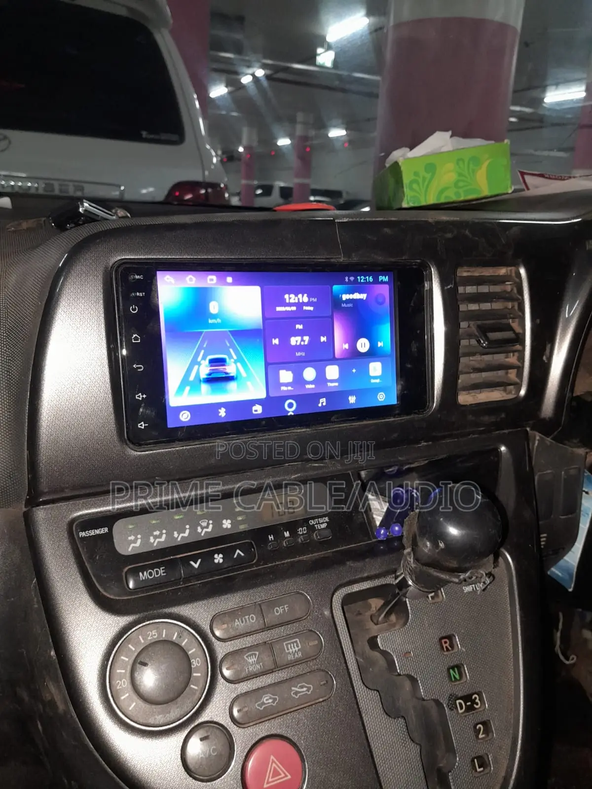 Toyota Wish 2006-2013 Fitted With 8 Inch Android Radio