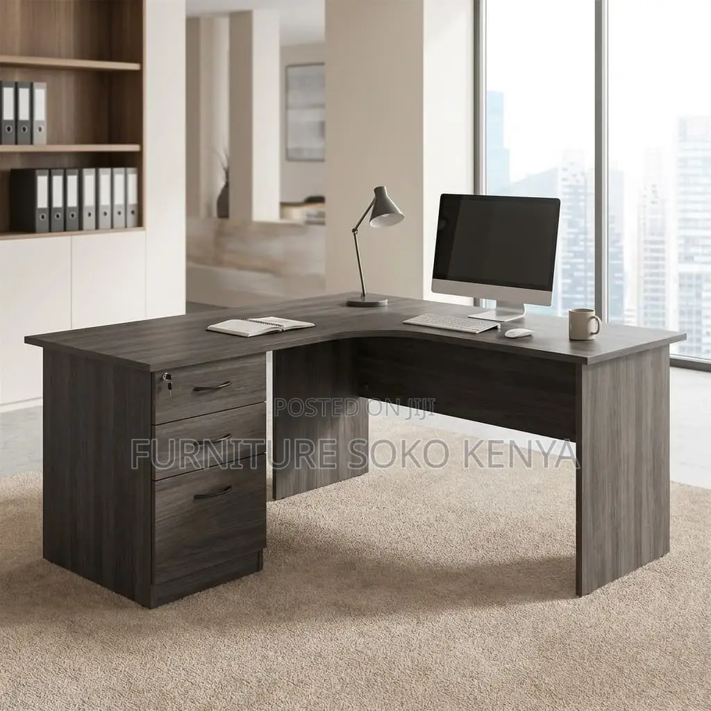 Curved Home Office Table | 1200M Home Office Desk