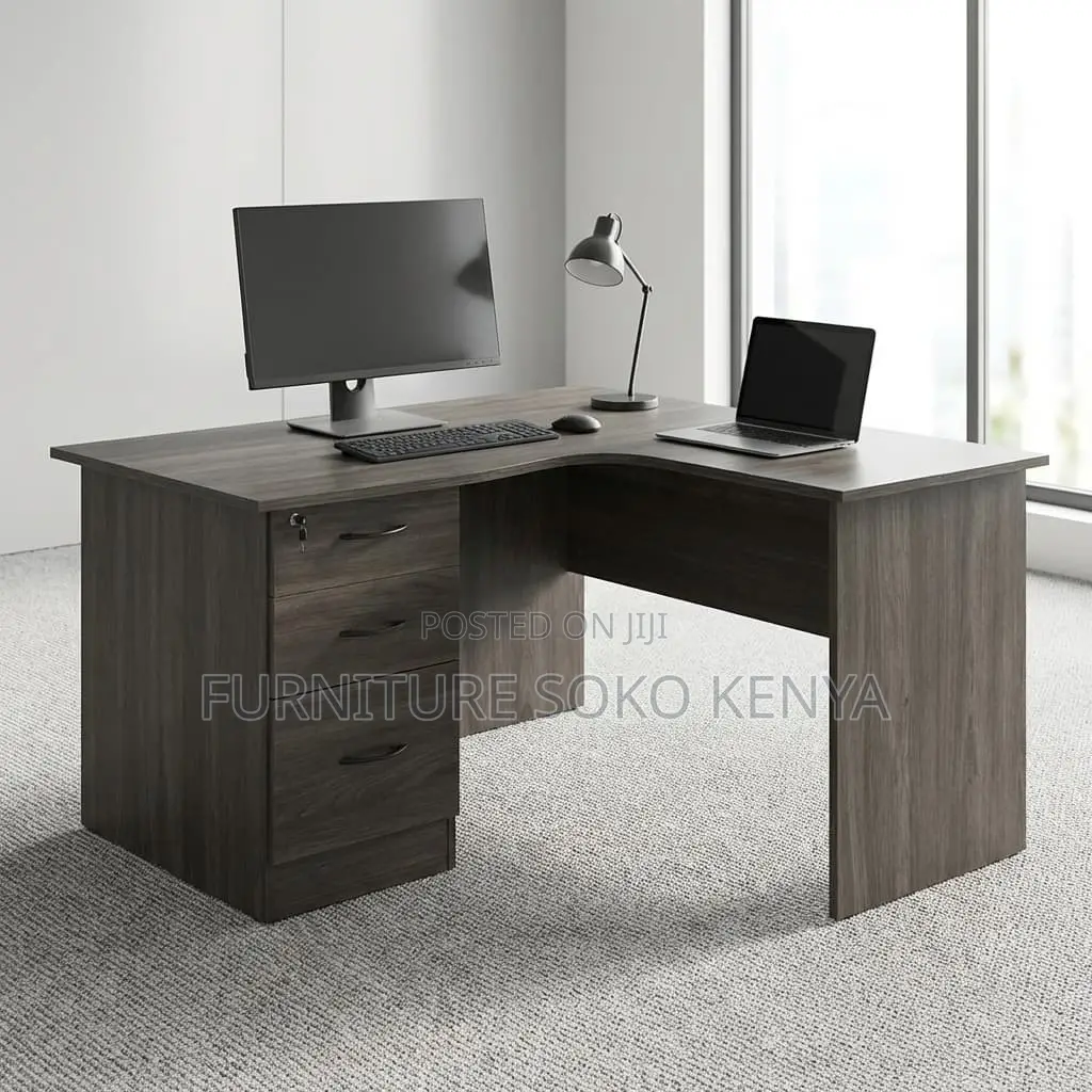 Curved Home Office Table | 1200M Home Office Desk