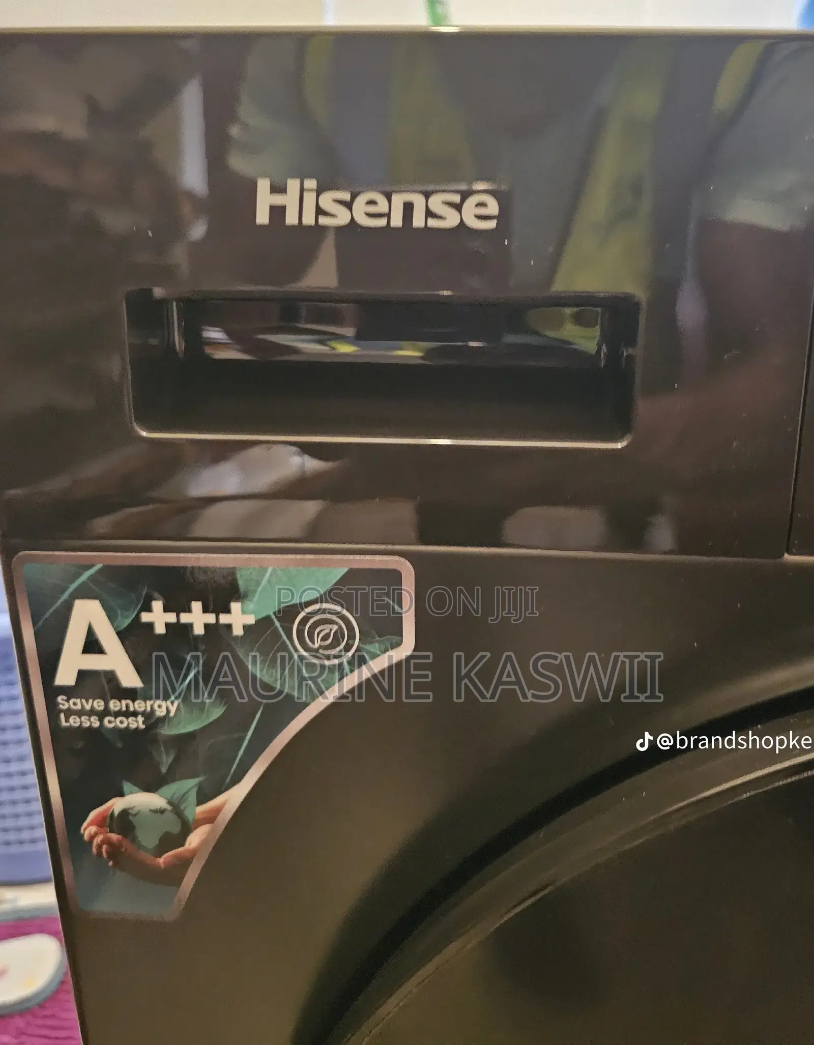 Hisense 9kg Wfqp9014evmtwasher New Black