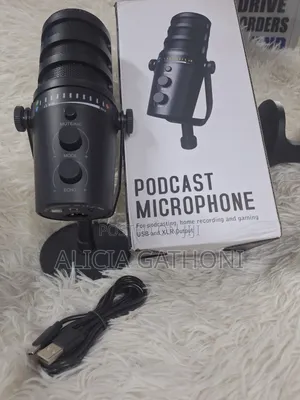 Podcast USB Microphone With XLR Port