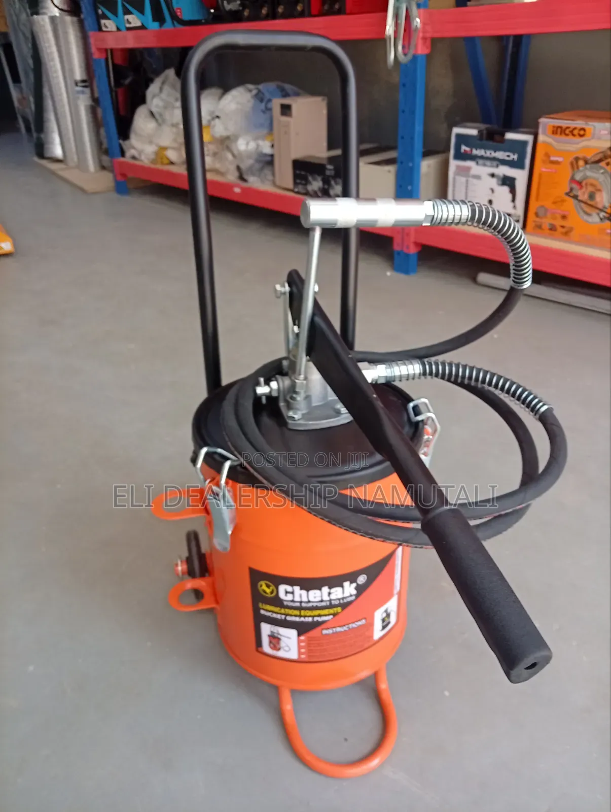 Chetak Grease Pump 10kg Capacity for Garage and Workshop