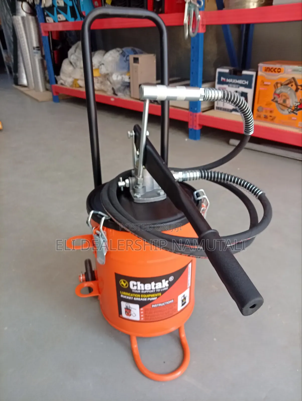 Chetak Grease Pump 10kg Capacity for Garage and Workshop
