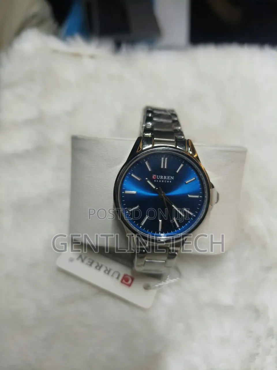 Curren 9090 Blue Face Watch