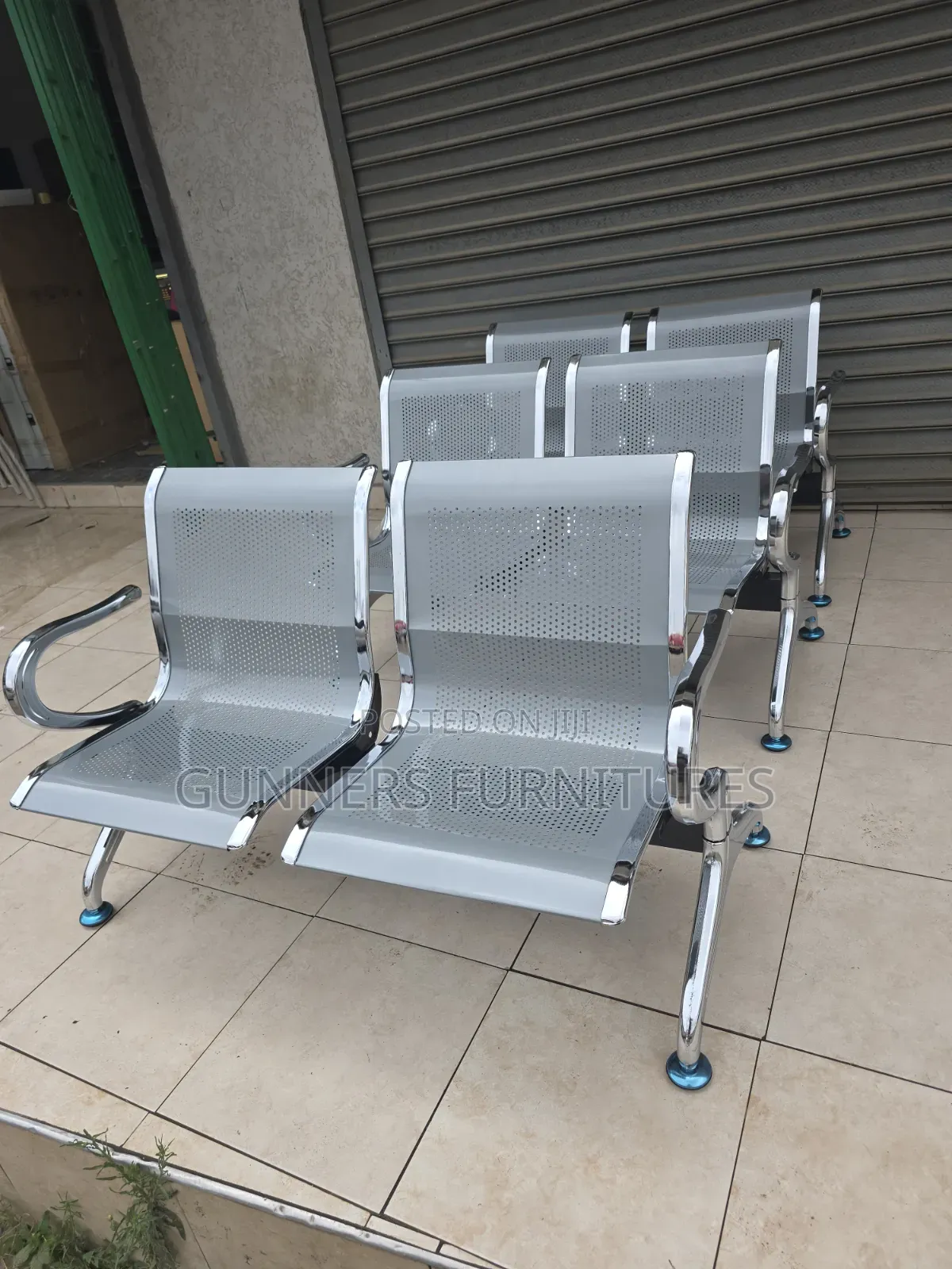 3-Seater Waiting Bench