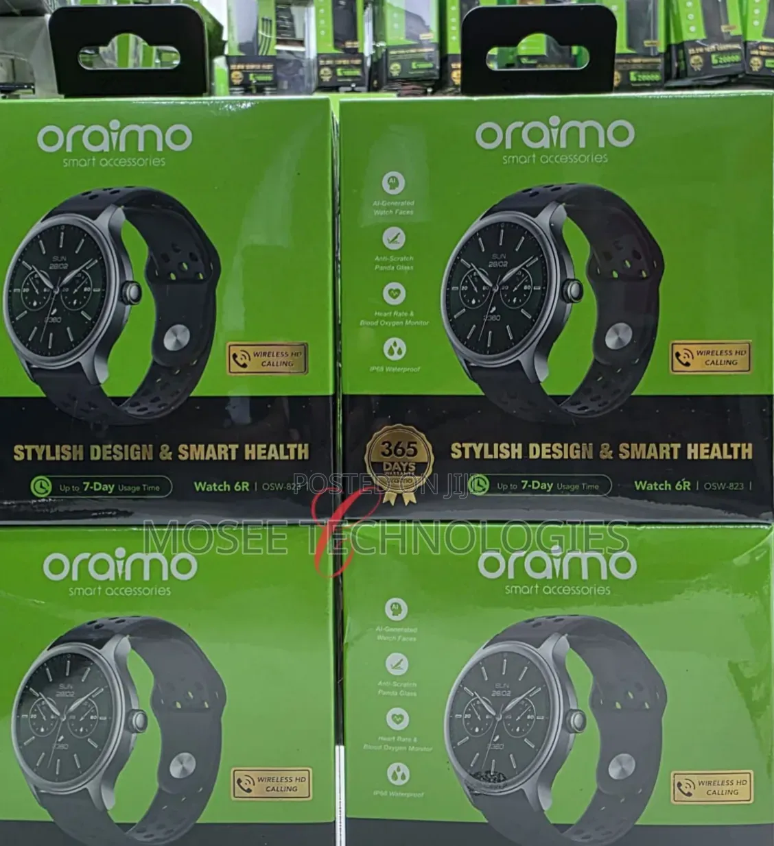 Oraimo Watch 6R OSW-823 – Stylish Everyday Smart Watch