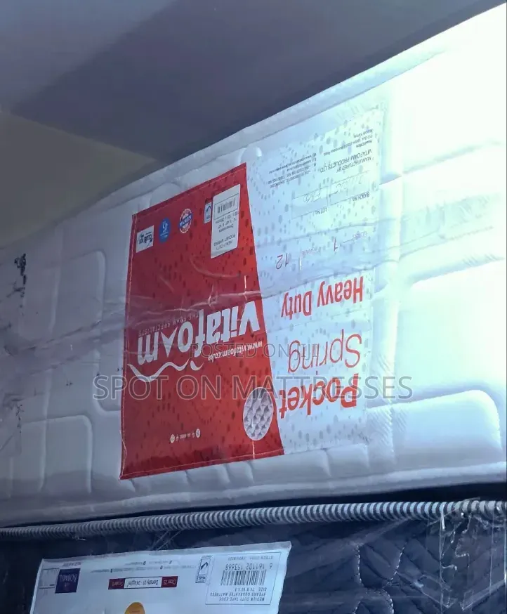 Now Available! 5X6 and 6X6 Pocket Spring Heavy Duty Mattresses.