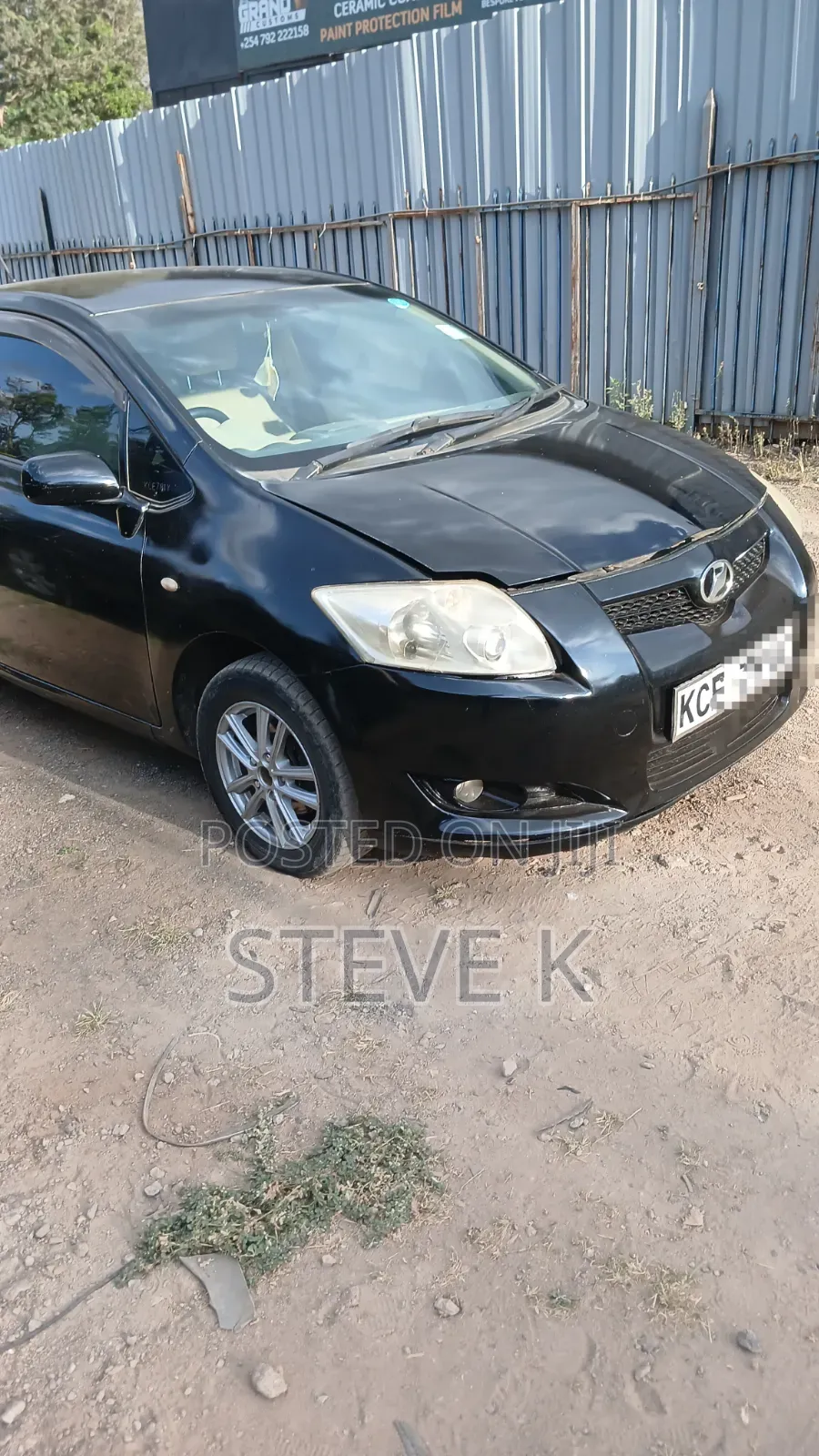 Toyota Auris 2007 Black