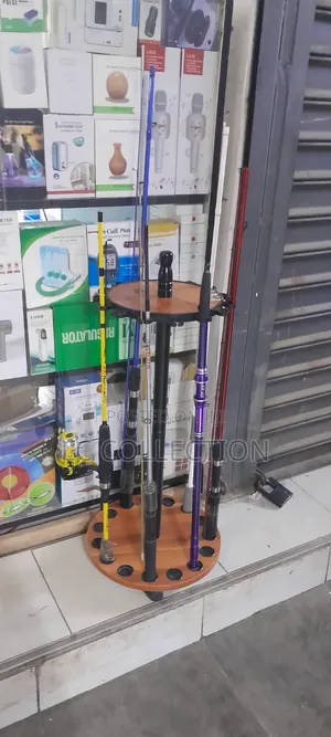 Yellow Fishing Rod and Gear