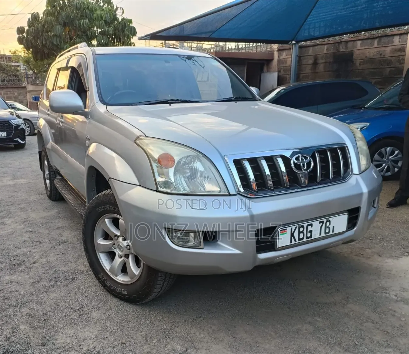 Toyota Land Cruiser Prado 3.0 D-4D 5dr 2004 Silver