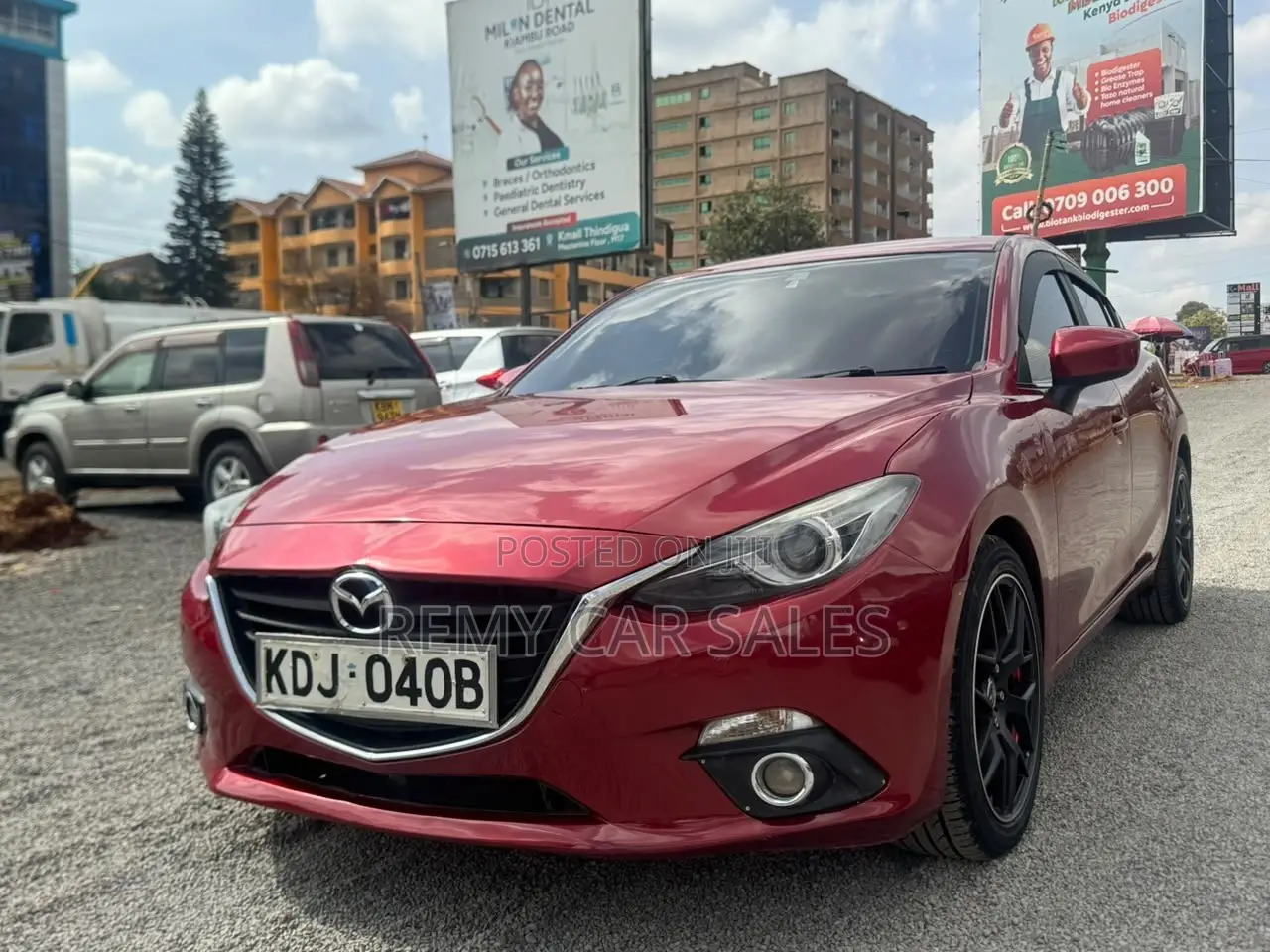 Mazda Axela 2015 Burgundy