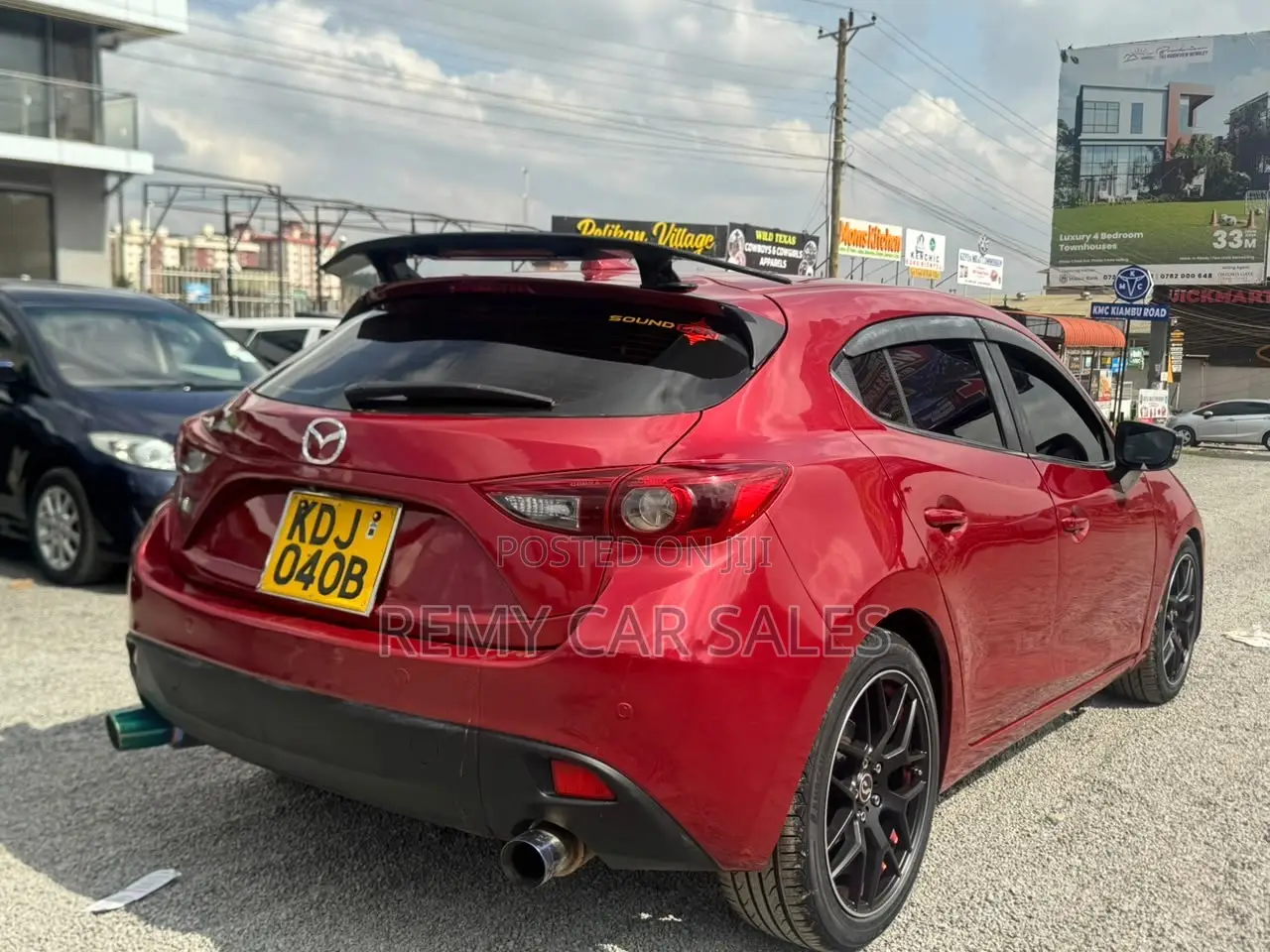 Mazda Axela 2015 Burgundy