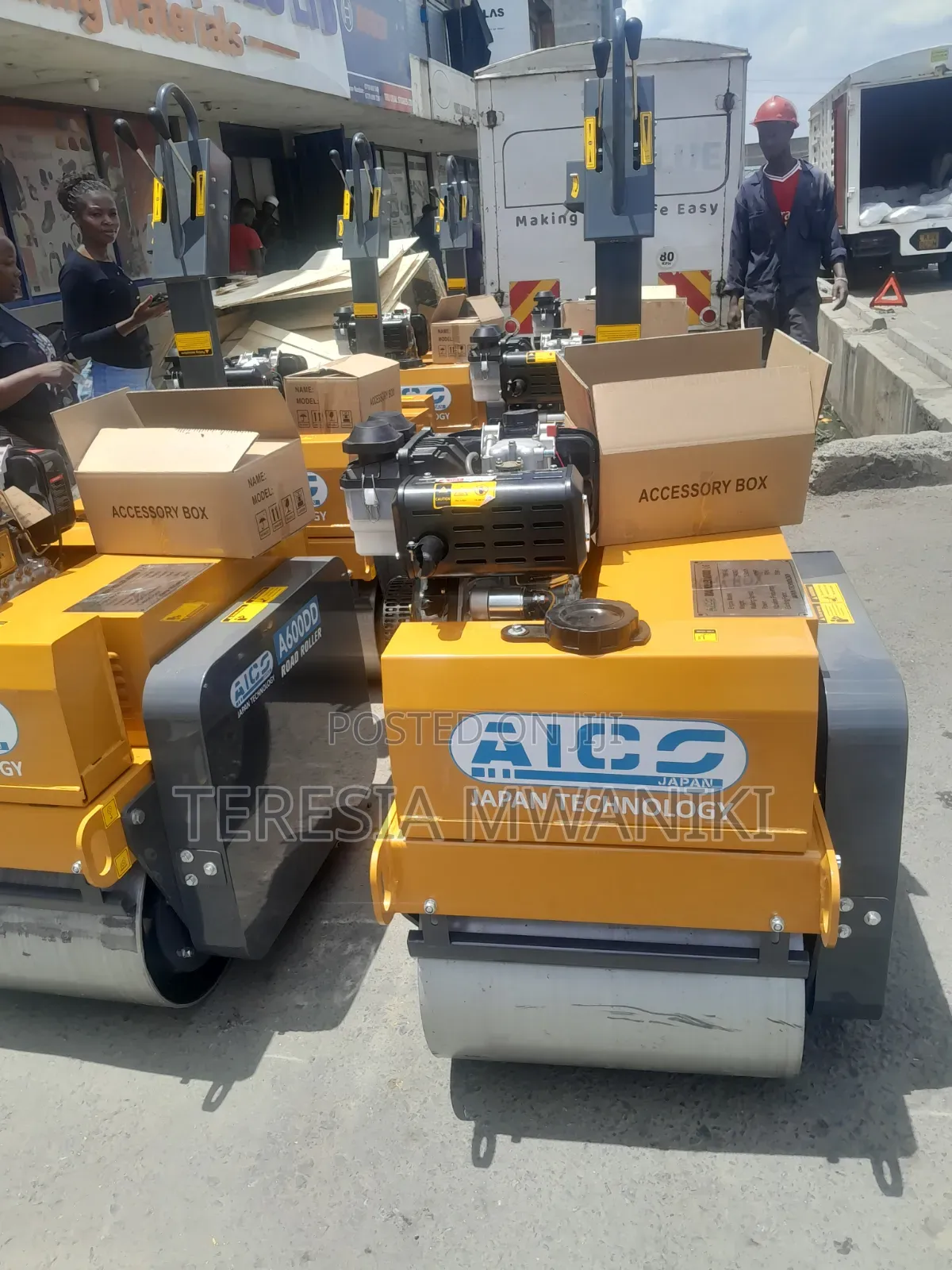 Road Roller A600dd/ Japan Technology