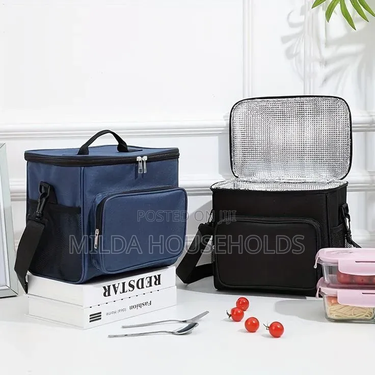 *single Cube Insulated Food Bags , Each_size 25x22x18cm*