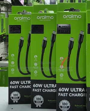 Oraimo RobustLine OCD-114CC – 60W Ultra-Fast Charging Cable