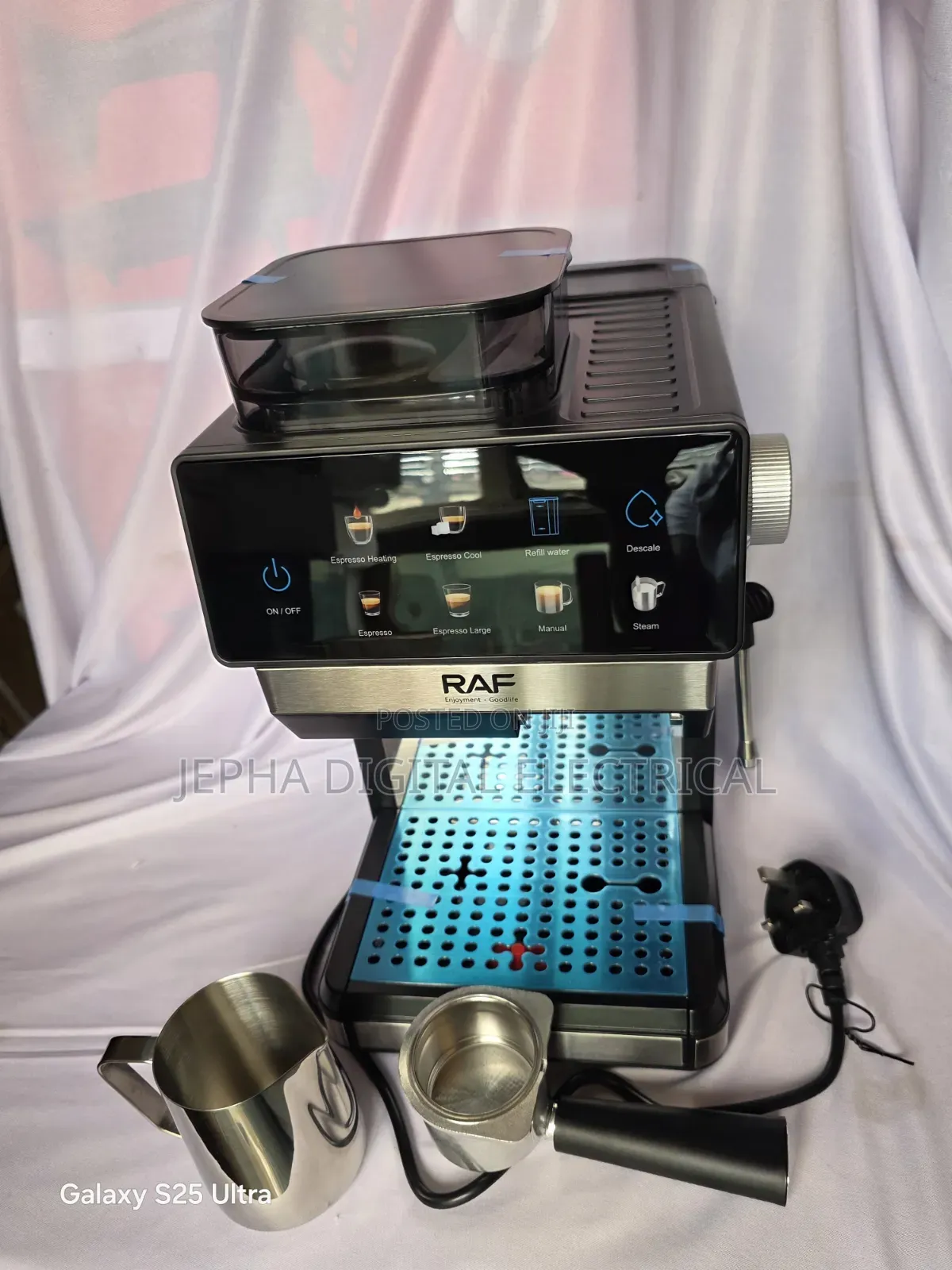 Coffee Maker Machine,single Station With Grinder