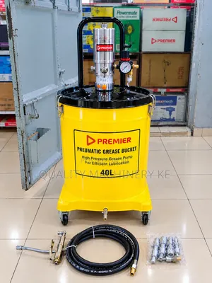 Premier 40L Air Operated Grease Pump System - Heavy Duty (New)