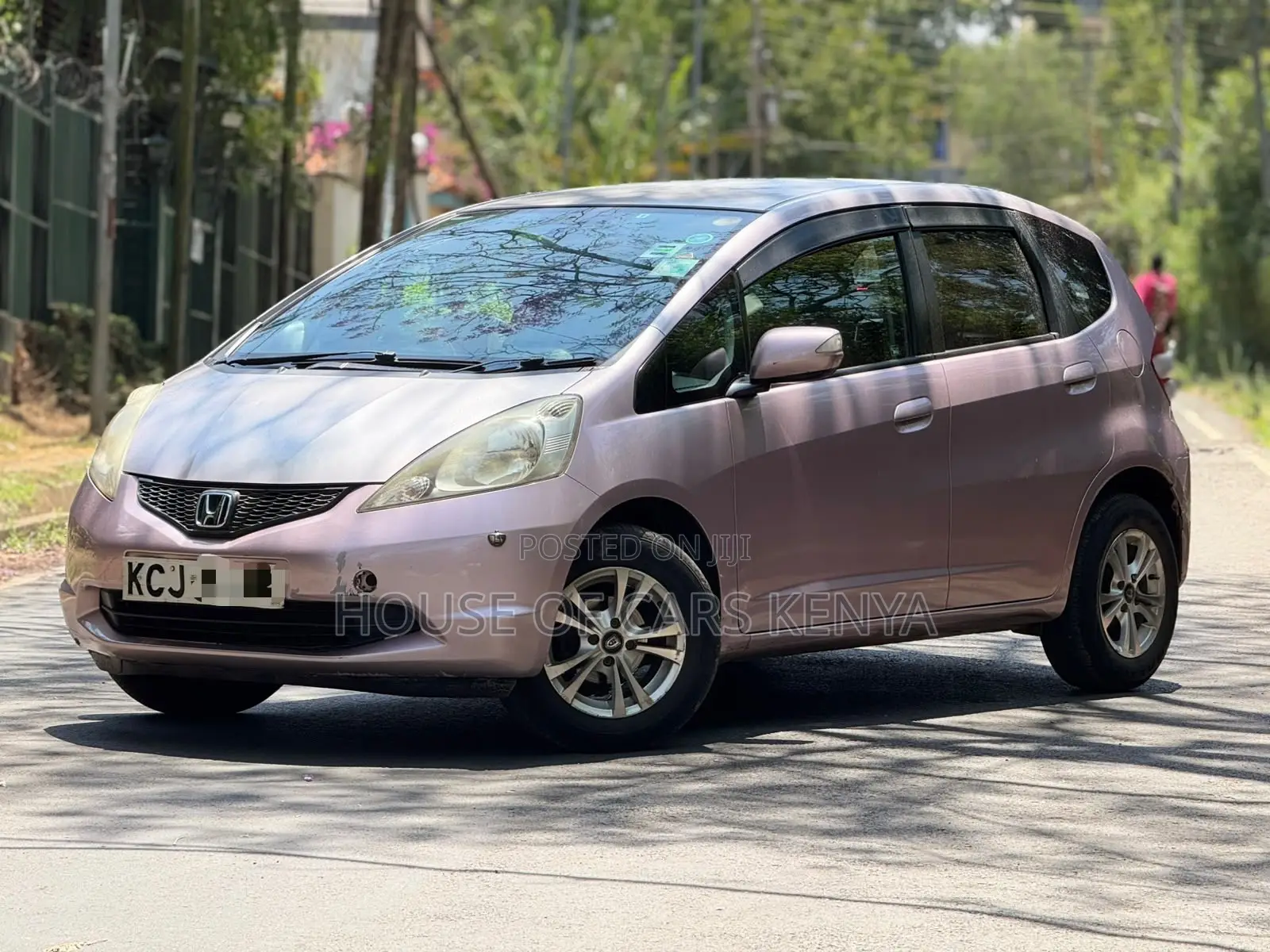 Honda Fit Sport 2009 Pink