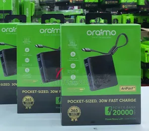 Oraimo PowerNova L21 OPB-7203C – Compact Fast Charging Power Bank