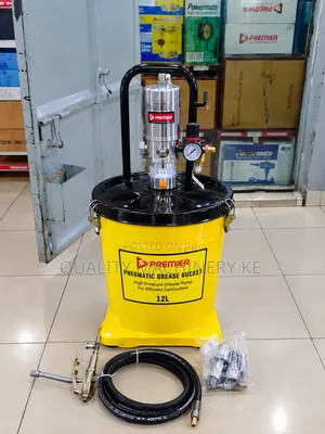 Premier 12L Pneumatic Grease Bucket (High Pressure Grease Pump)