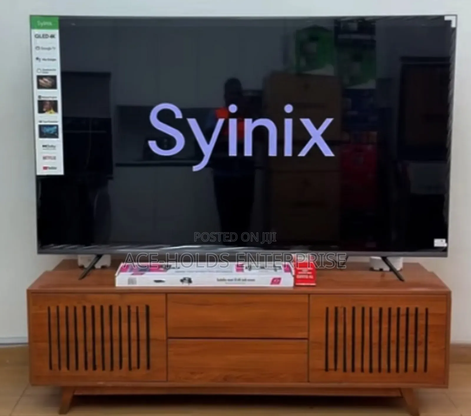 Syinix 86 Inches Google Qled TV 4k - Dolby Vision Atmos