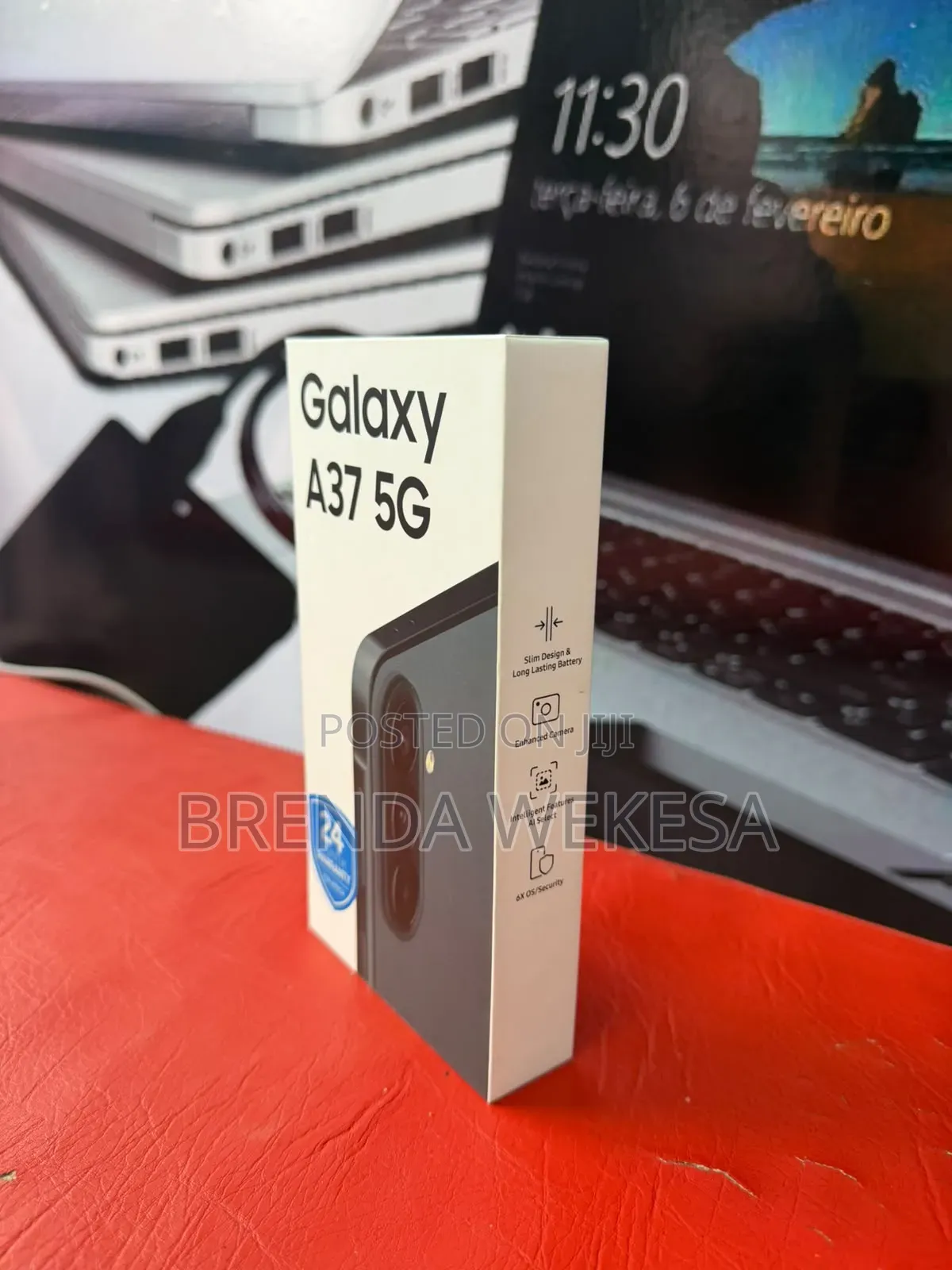 New Samsung Galaxy A37 128 GB Black