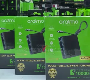 Oraimo PowerNova L11 – 22.5W Portable Power Bank