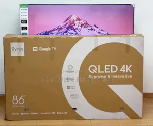 86Q61K - Syinix 86" Inch Frameless Google Qled TV, Dolby Vision Atmos