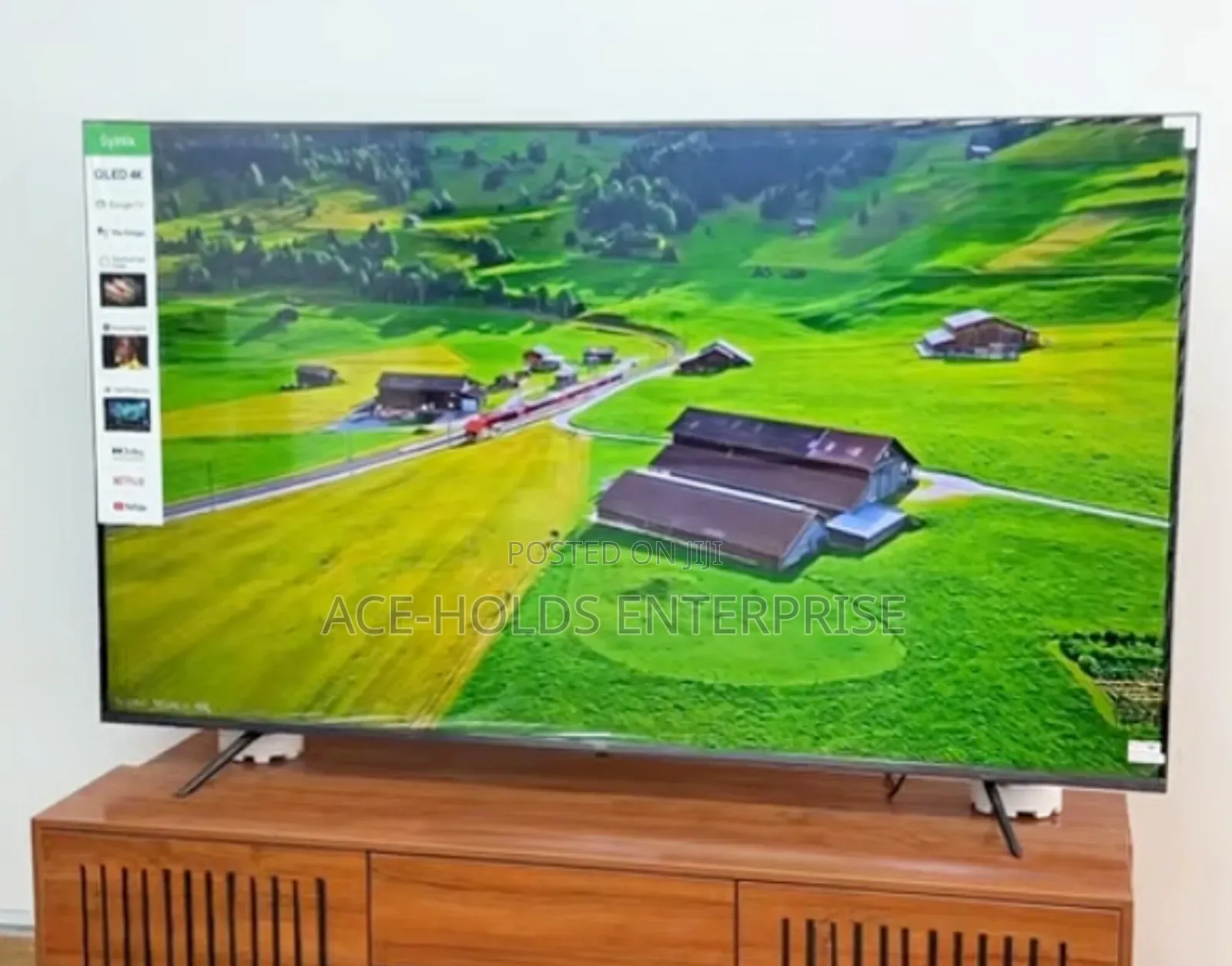 86Q61K - Syinix 86" Inch Frameless Google Qled TV, Dolby Vision Atmos
