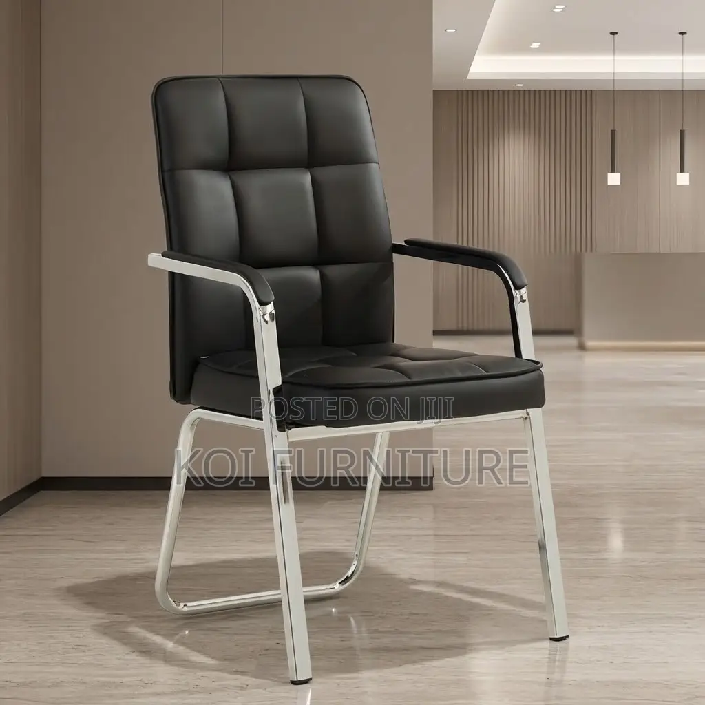 Leather Chairs | Executive Reception Modern Visitor Seat