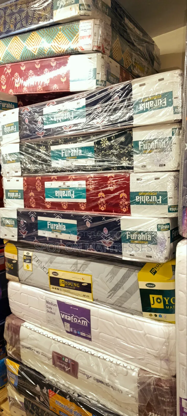 Furnished Mattresses 5X6 8inch Md + Free Home Delivery.