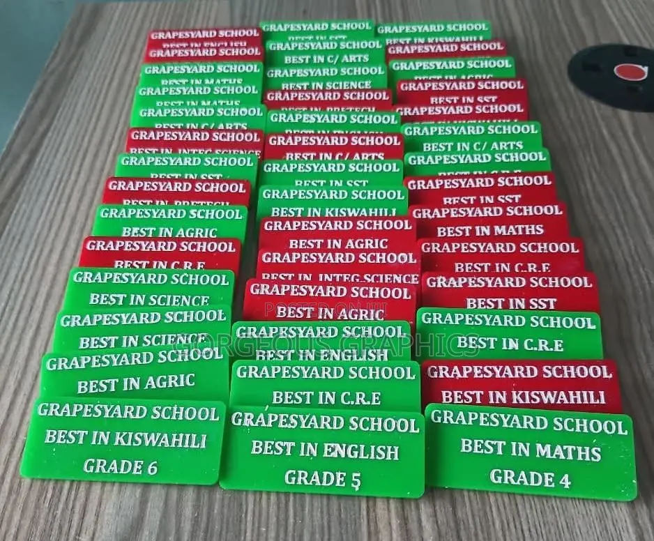 Personalized School Badges Branding