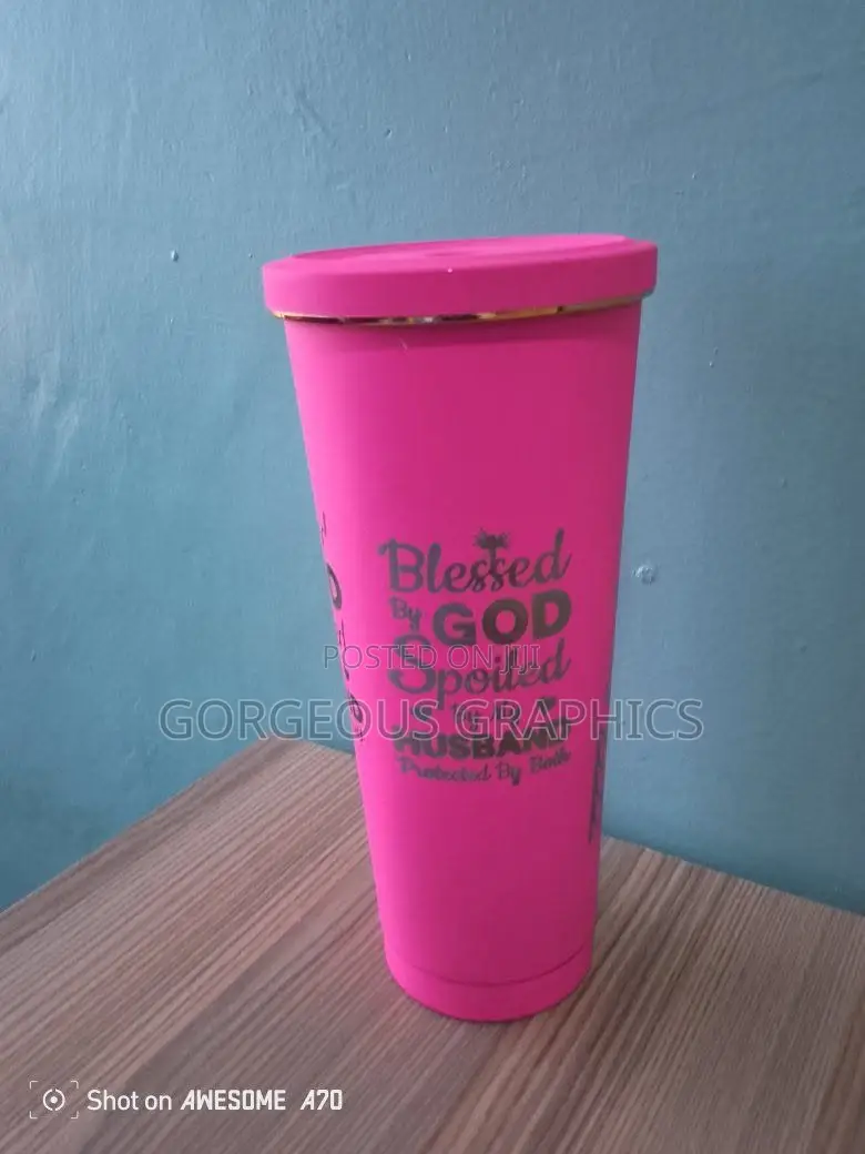 Thermal Mug Fibre Branding