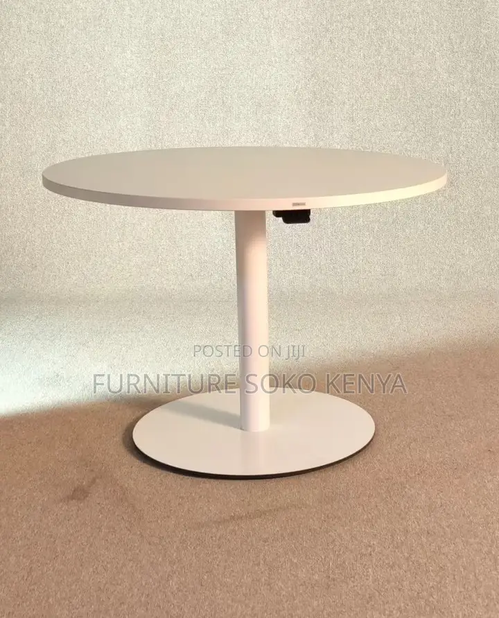 Modernized Coffee Tables | Round Adjustable Home Office Coffee Table